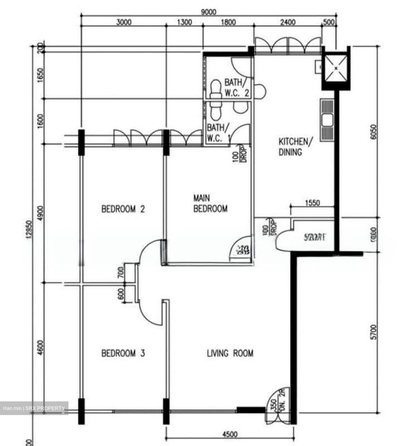 Blk 108 Woodlands Street 13 (Woodlands), HDB 4 Rooms #617703501